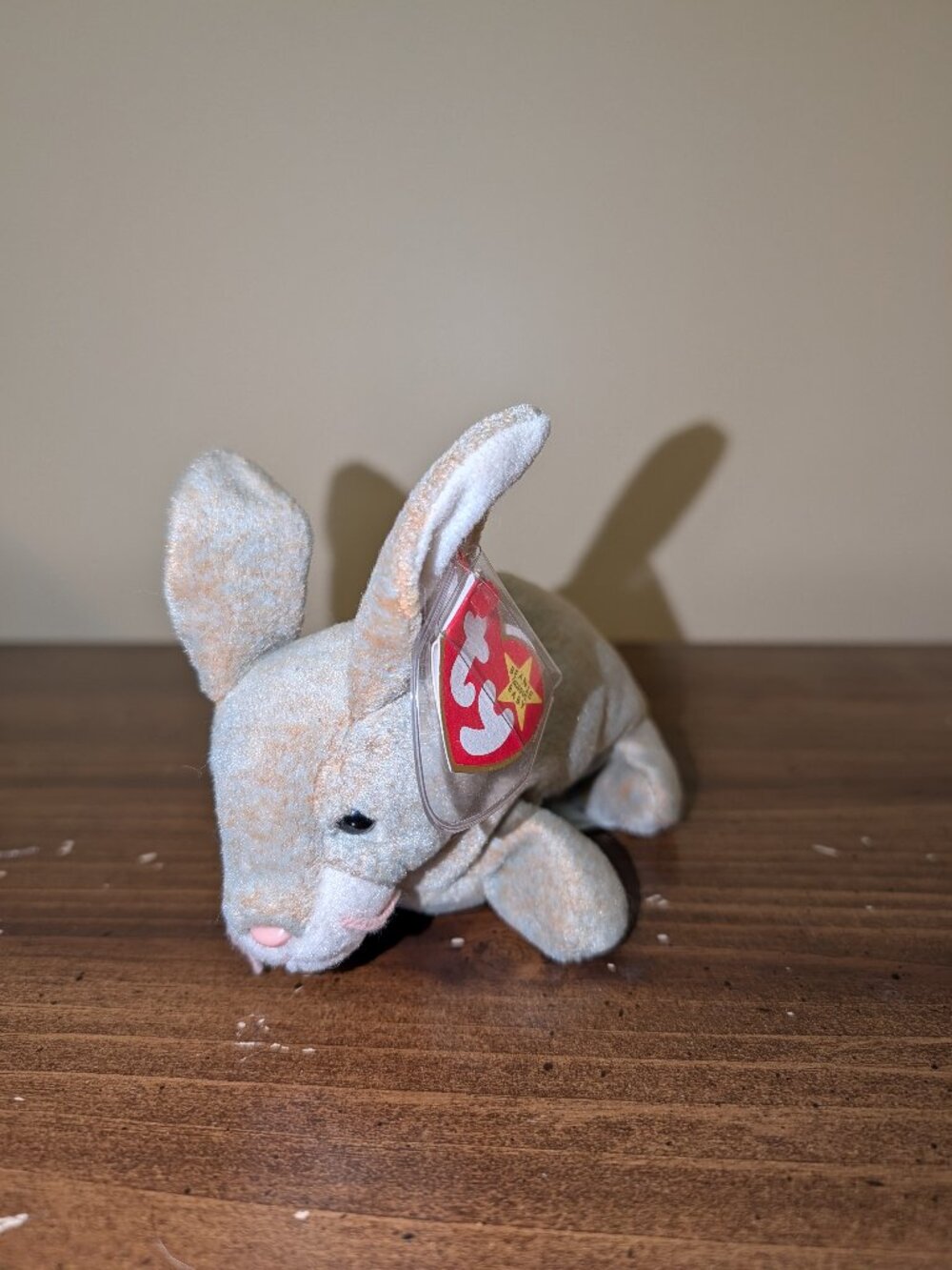 Nibbly the bunny beanie baby
